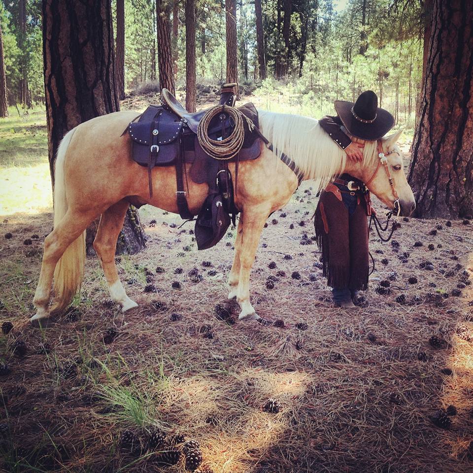 Horse with Saddle